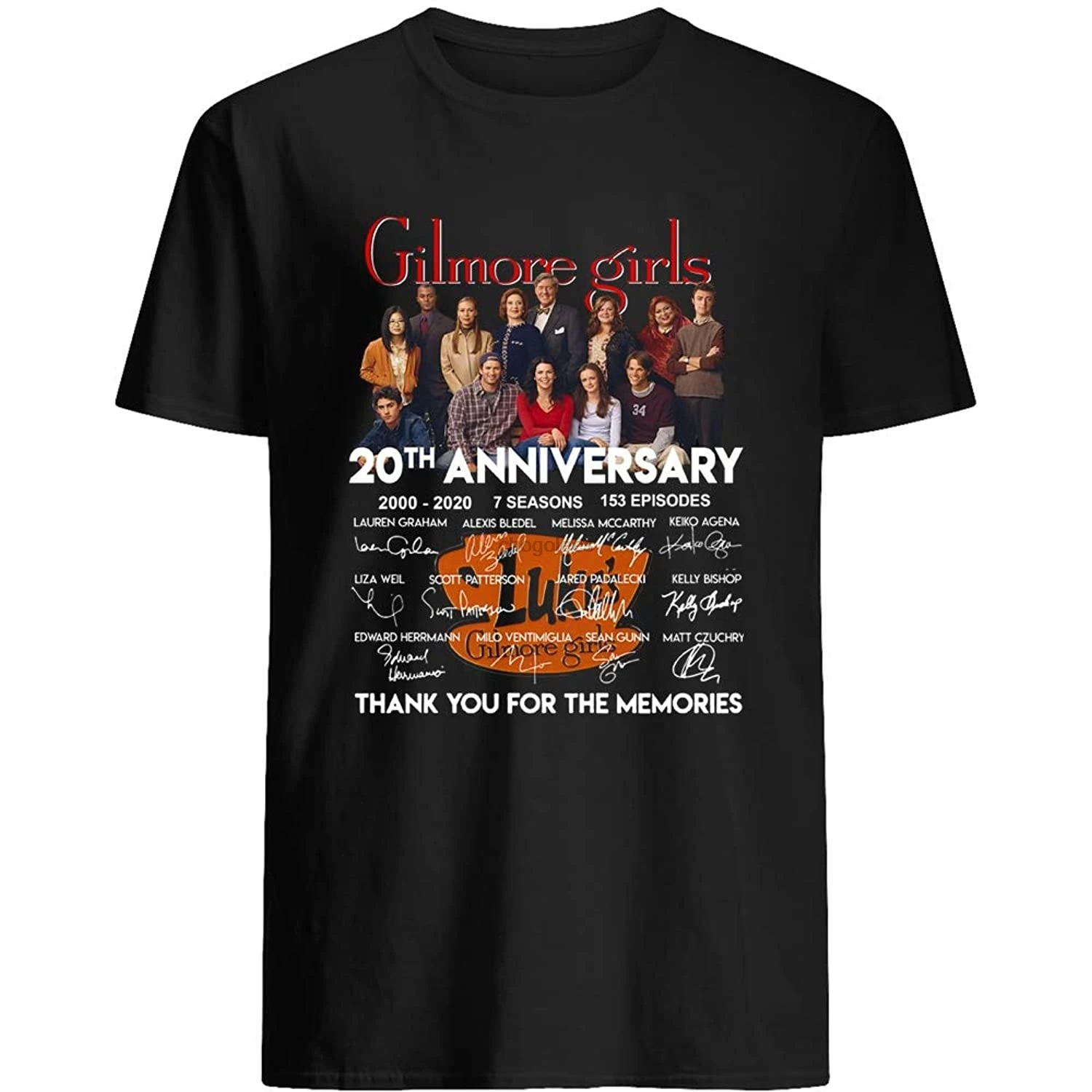 Gilmore Girls Comedy-Drama tv Series 20th Anniversary The Memories Logan Huntzberger Jess Mariano Rory Gilmore Gifts Vint