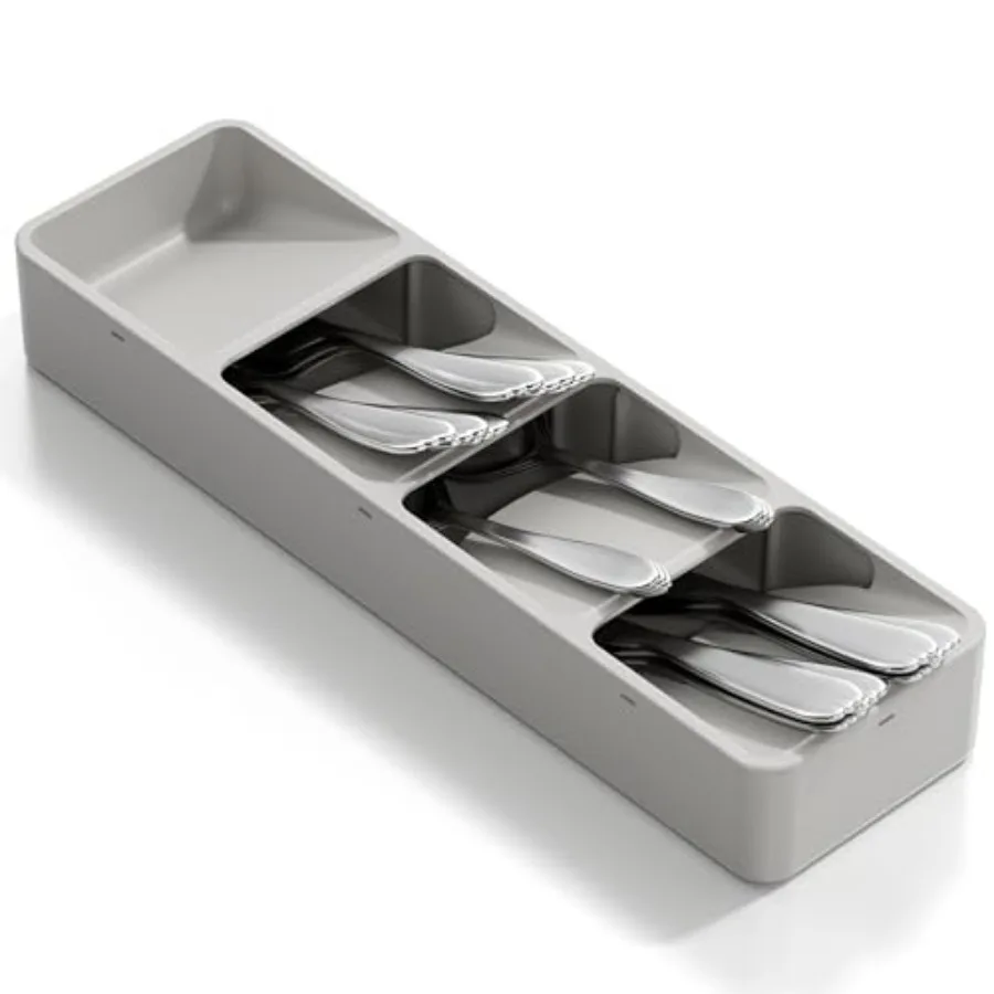

Silverware Organizer for Drawer - Utensil Drawer Organizer Compact Utensil Organizer Silverware Tray Cutlery Organizer Spoon Dr