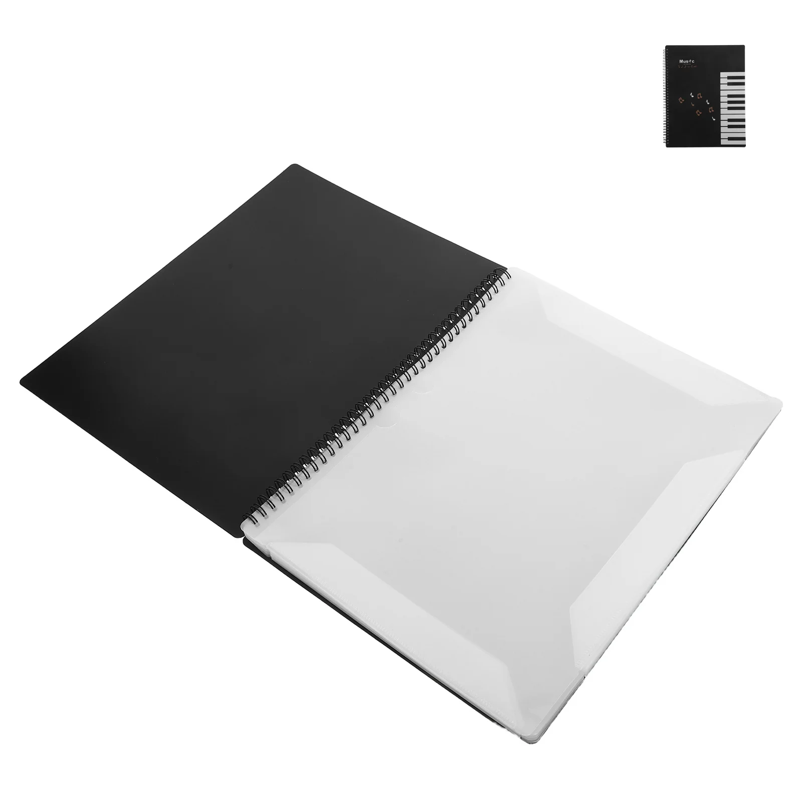 

Band Flip Folder Piano Book Storage Guitar Paper Documents Holder Pp Marching Choir