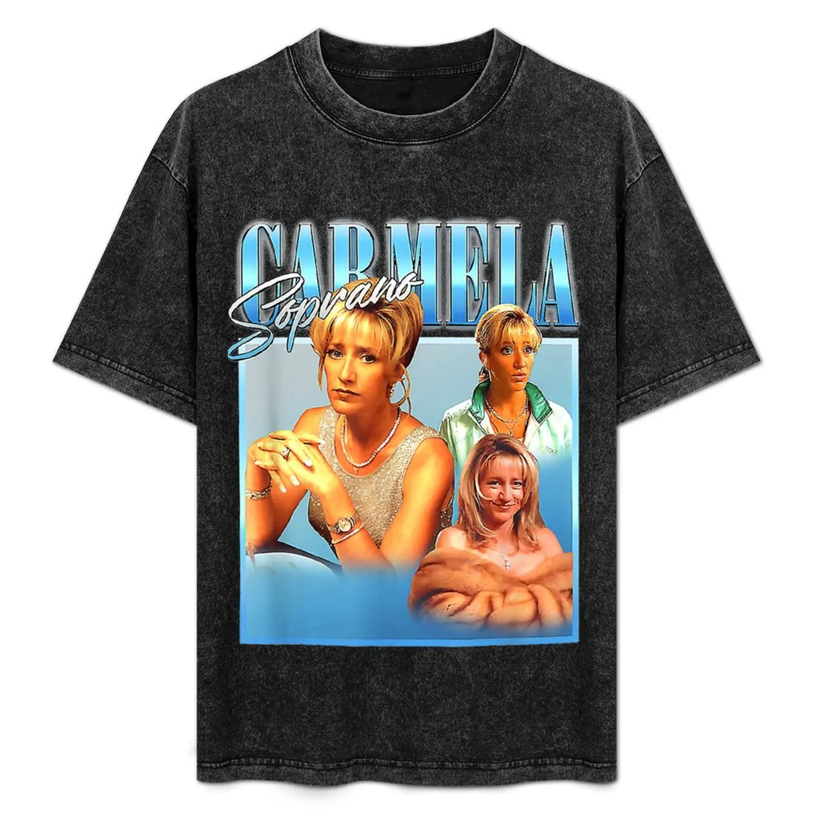 

Carmela Soprano T-Shirt Comfortable Basic Crew Neck Tee