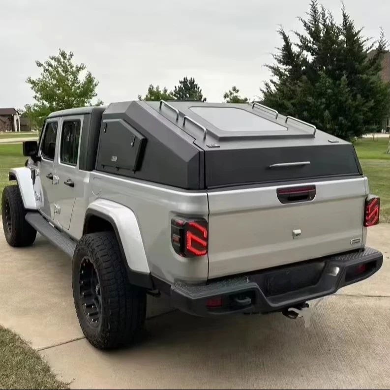 

New Aluminum 、 Steel Hatchback Hardtop Pickup Fastback Truck Fit for Gladiator Canopy