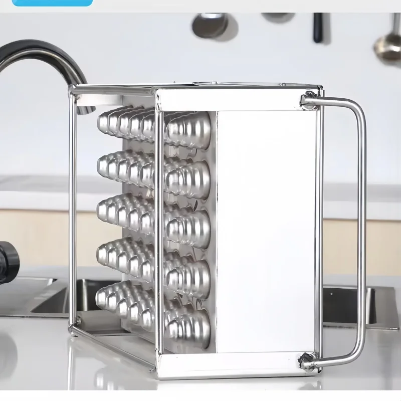 40 تجاويف 304 الفولاذ المقاوم للصدأ قالب المصاصة قوالب الجليد البوب صانع قوالب آيس اسكيمو الآيس كريم الملوثات العضوية الثابتة