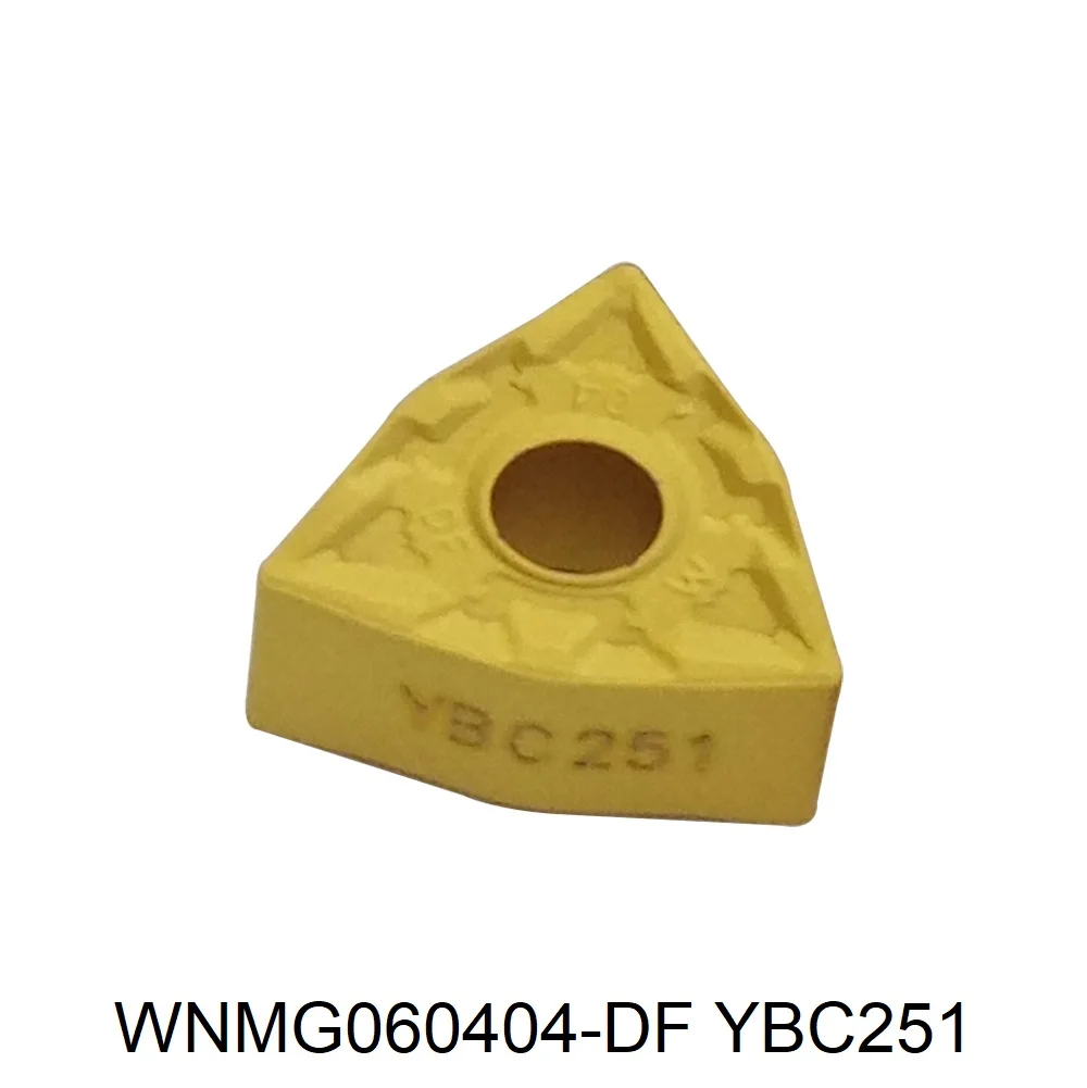 WNMG 060404 DF ZCC CNC Lathe Carbide Turning Inserts Cutter for steel YBC251 YBC252 YBC152 WNMG060404-DF