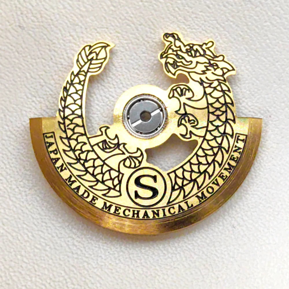 Rotor de peso oscilante de martelo automático personalizado, adequado para nh35 nh36 38 39 4r 7s26, peças de torre de peso oscilante de movimento