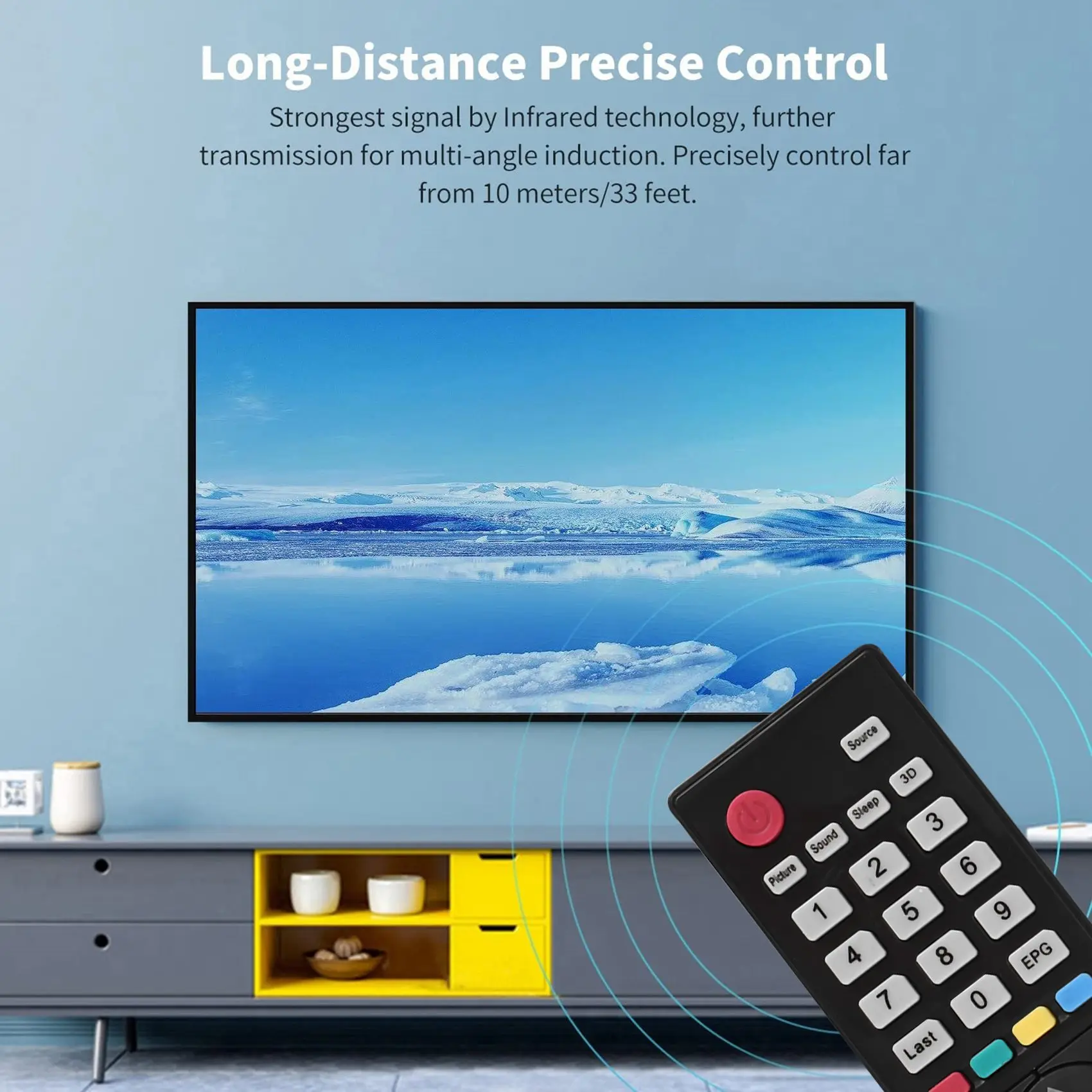 Vervangende Afstandsbediening Voor Hisense ERF-32909HS Tv Afstandsbediening