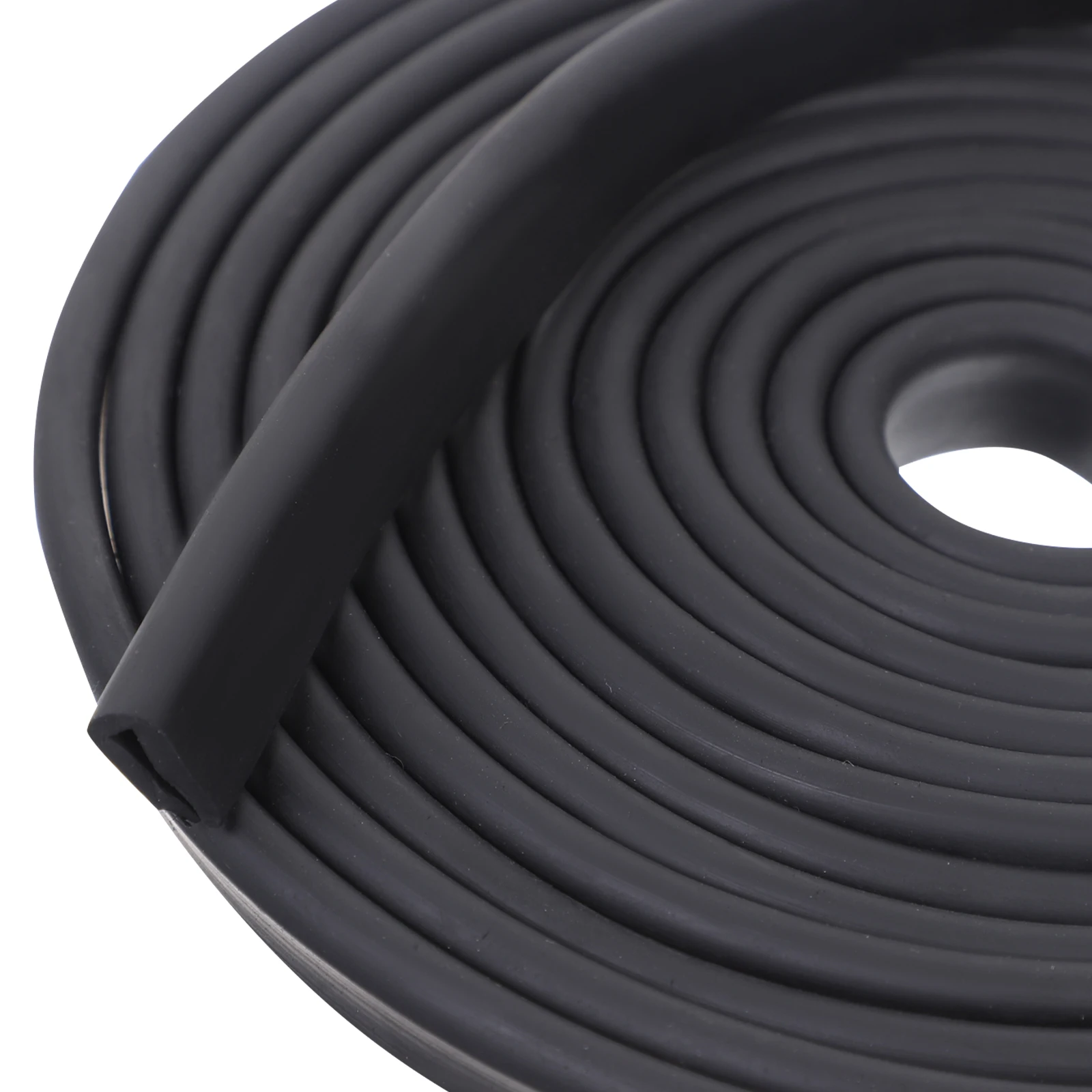 

U Shaped Rubber Edging Strip 10m x 6mm x 15mm Edge Protector Trim Guard Seal Rubber Stripping Car Door Tailgate Window Sealing
