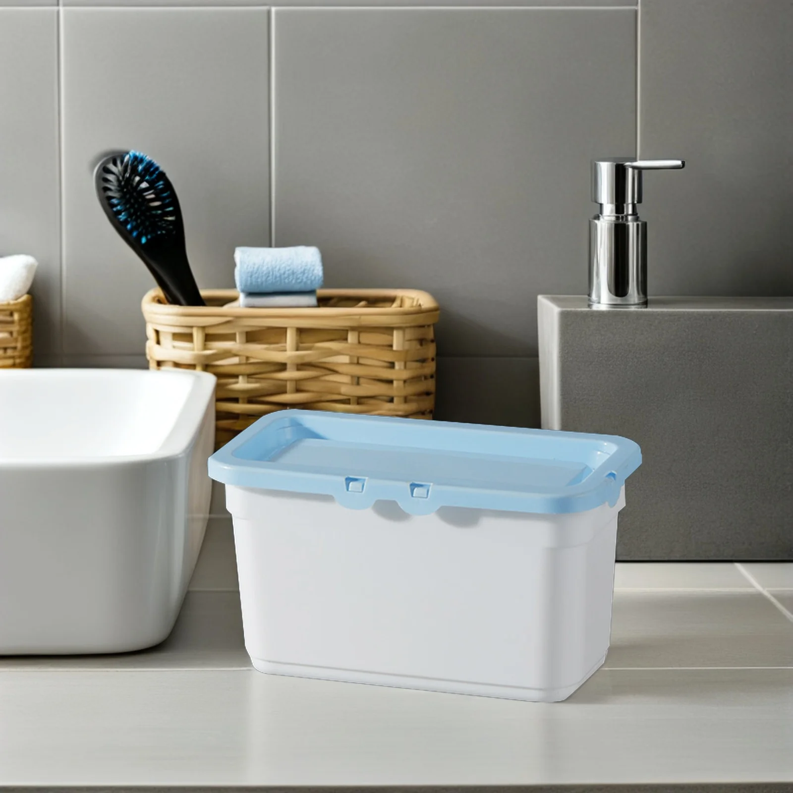 

3Pcs Laundry Beads Container Large Capacity PP Storage Box Multifunctional Laundry Powder Holder Sundries Storage Box