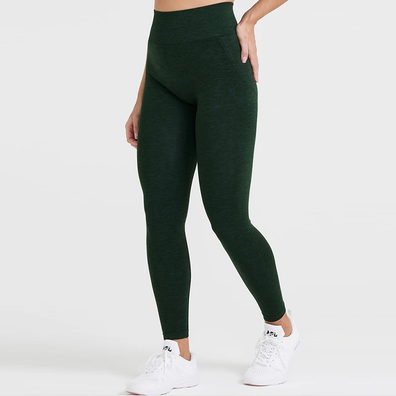 Bez wysiłku legginsy gimnastyczne kobiety Scrunch Butt Legging Fitness spodnie treningowe Push Up Booty bezszwowe legginsy wysokiej talii spodnie