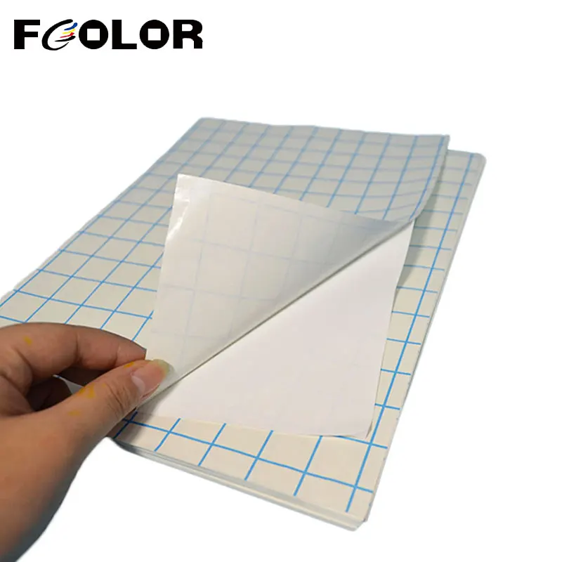 Fcolor 100 Sheets A4 Sublimation Paper for Dark Color Black Cotton T-shirt Clothes Fabric Heat Transfer Paper