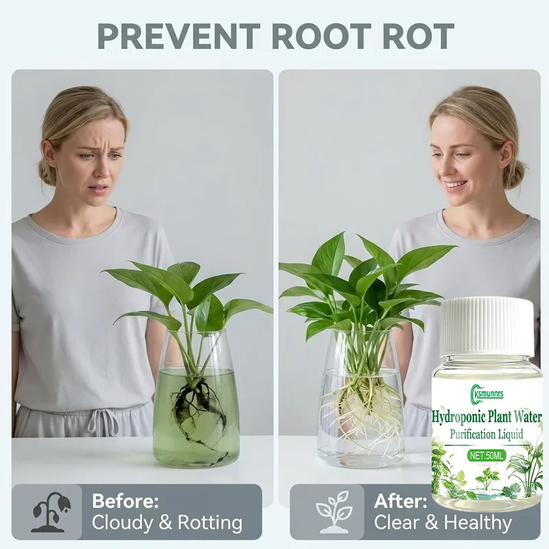 Hydroponic Plant Nutrient Solution All-In-One Fertilizer for Hydroponic Systems Potted Plants Complete Growth Nutrients