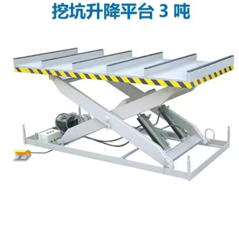 

Hand push mobile lift electric infrared automatic lifting pit lifting platform