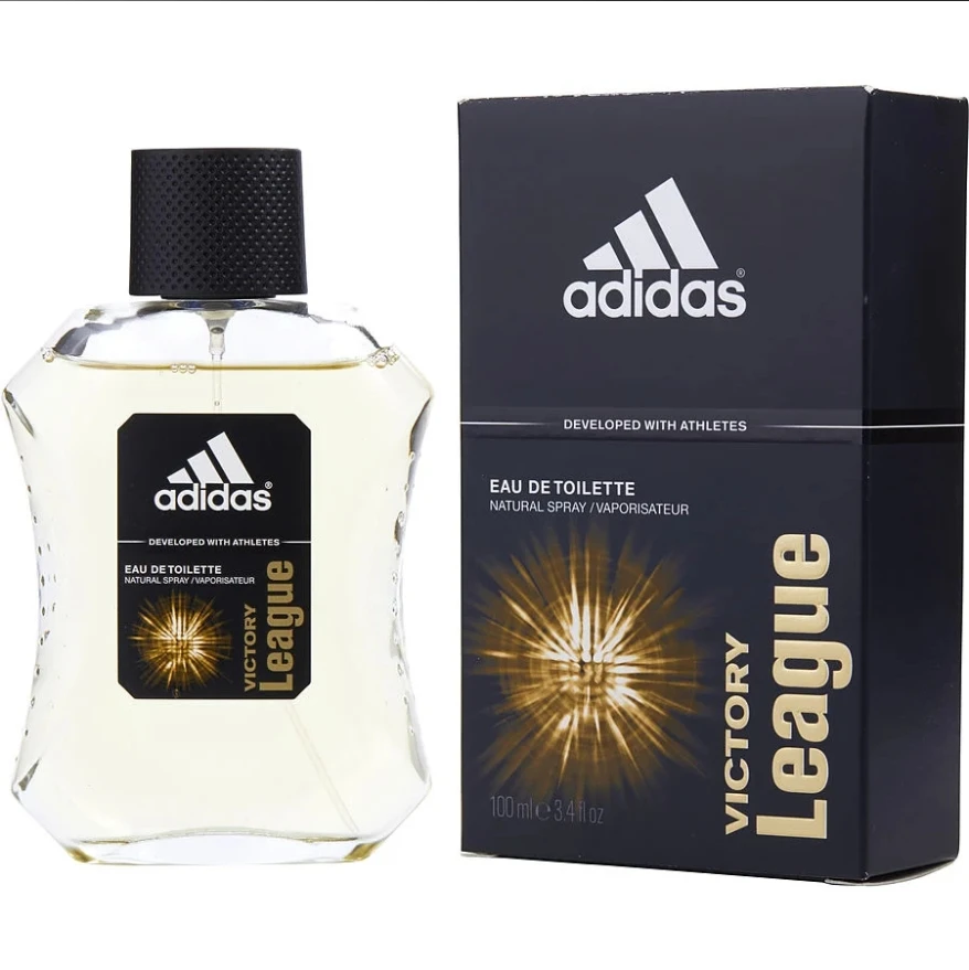 Adidas Victory League Perfume para homens, 100ml, Eau De Toilette Spray (projetado com atletas)