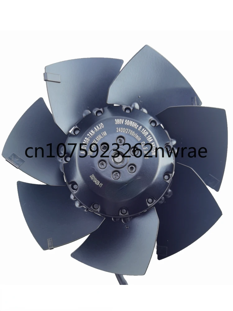 

A2D185B-7AN-AAJZ JY J0 External rotor axial flow fan servo motor spindle cooling fan 380V