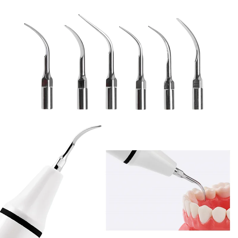 5Pcs Dental Scaler Tips Endodontics Endo Perio Tip G1 G2 G3 G4 G5 G6 for EMS Woodpecker Ultrasonic Scaler Handpiece