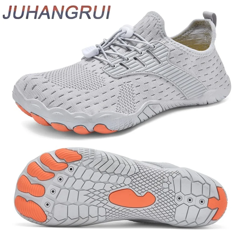 

High Quality Trail Running Barefoot Shoes Wide Toe Barefoot Sports Water Shoes Trainers Zero Drop Shoes Runner Walking Sneakers