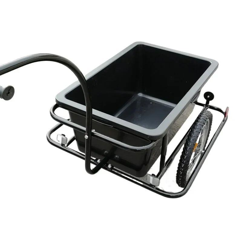 

Bicycle trailer, rear-mounted outdoor, travel cycling, camping, pet small trailers, cargo luggage