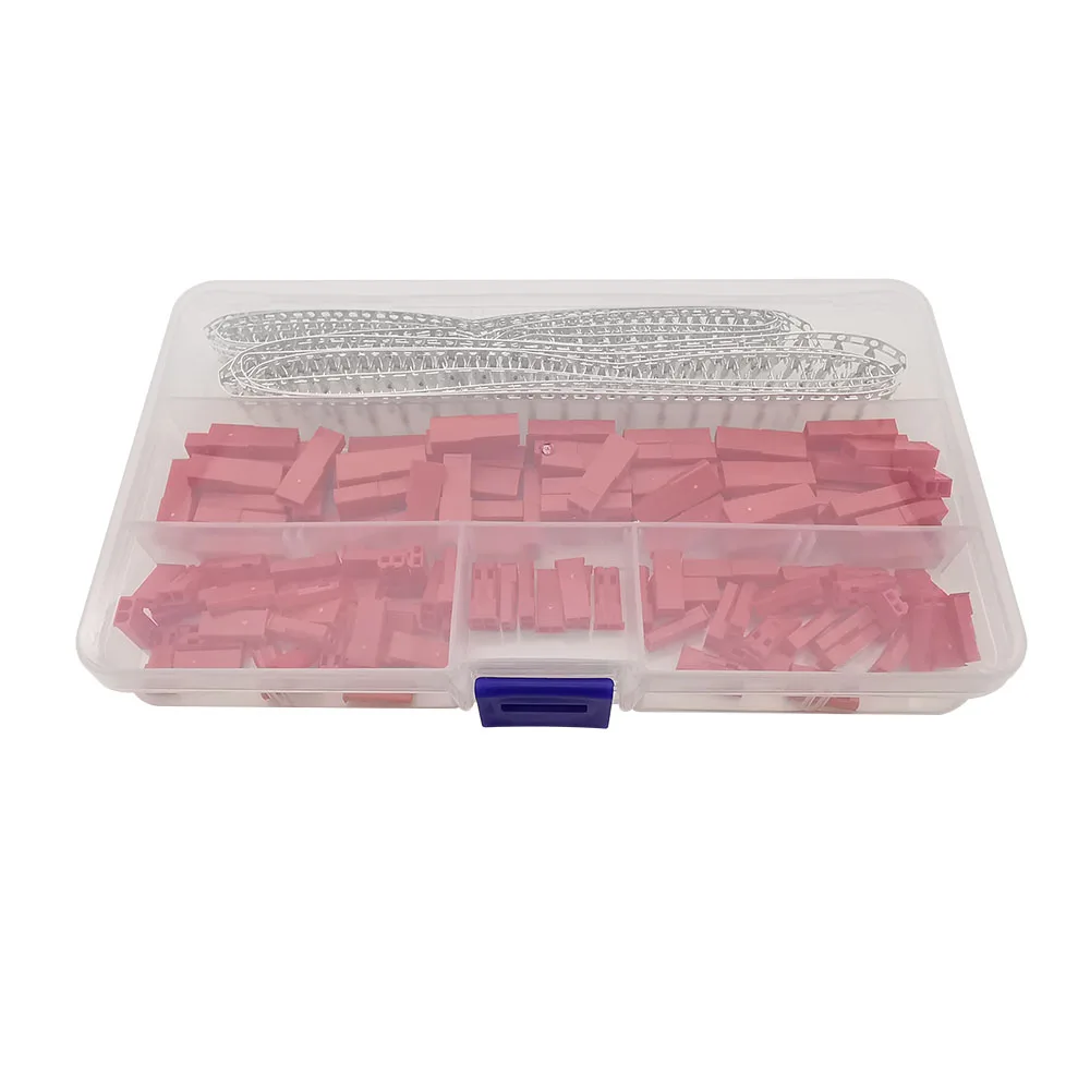 1Box Male Female Connector JST SYP 2 Pin Plug Red Housing Terminal Kit for LED Strip RC Toys Battery DIY FPV Drone Quadcopter