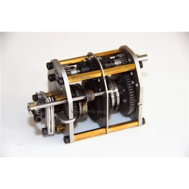 DIY car engine gearbox mode transmission with reverse gear gearbox car model modification accessories three in and one
