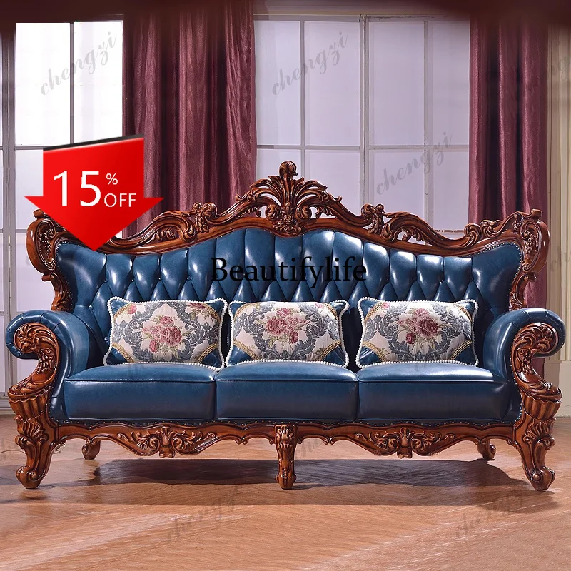 

R134 Retro Oversized Living Room Sofas Brown Designer Curved Cute Living Room Sofas Lazy Luxury Divano Soggiorno Furniture For H