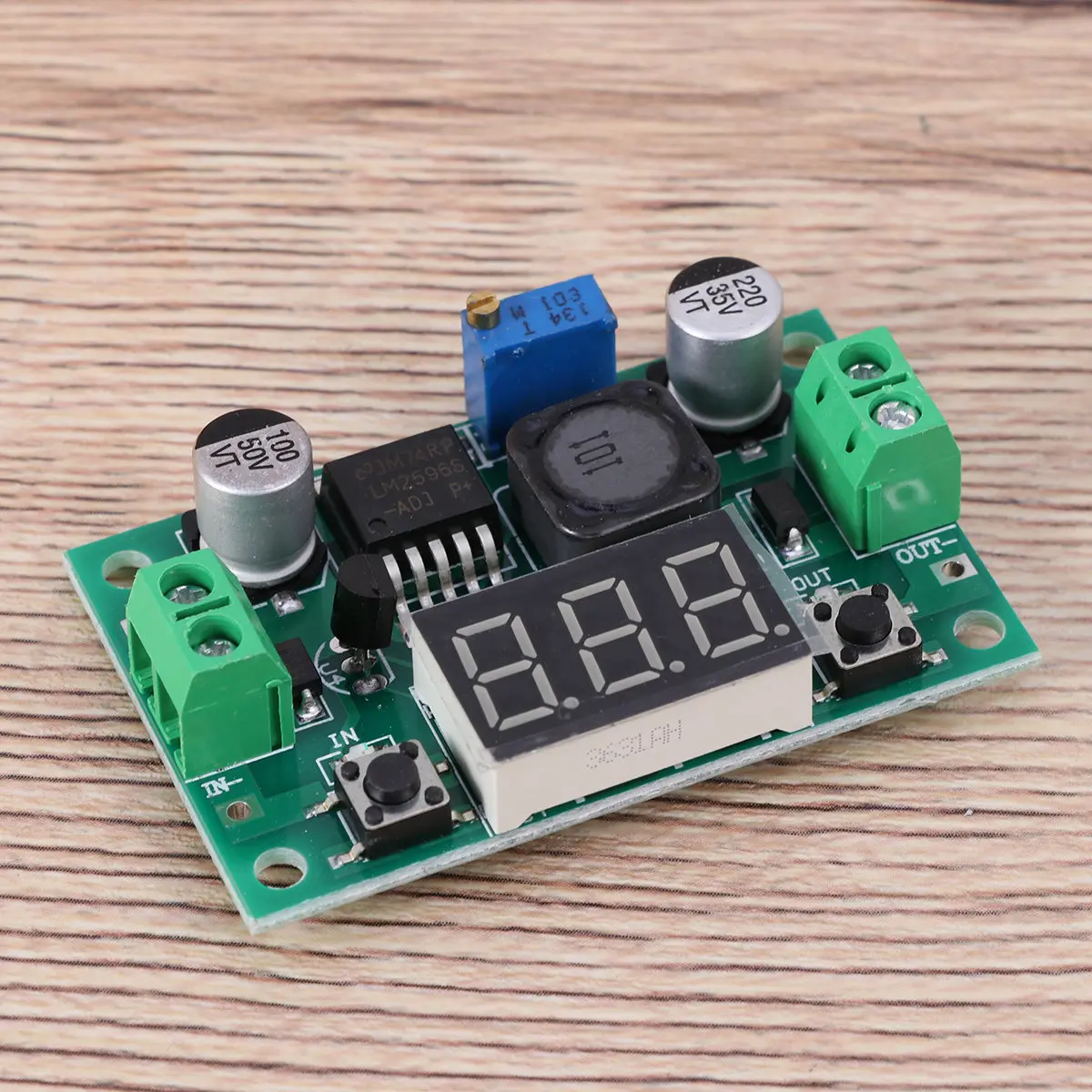 Adjustable Voltage Regulator Module 1.25-37V Dc Dc Step Up Power Supply with Overcurrent and Thermal Shutdown Protection view 2