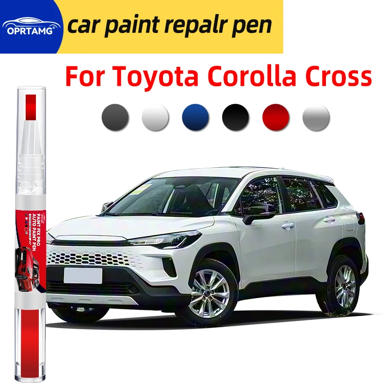 Caneta de pintura para retoque de pintura automotiva Toyota Corolla Cross 2020-2025 E210, ferramenta de reparo de arranhões, acessórios e gadgets para