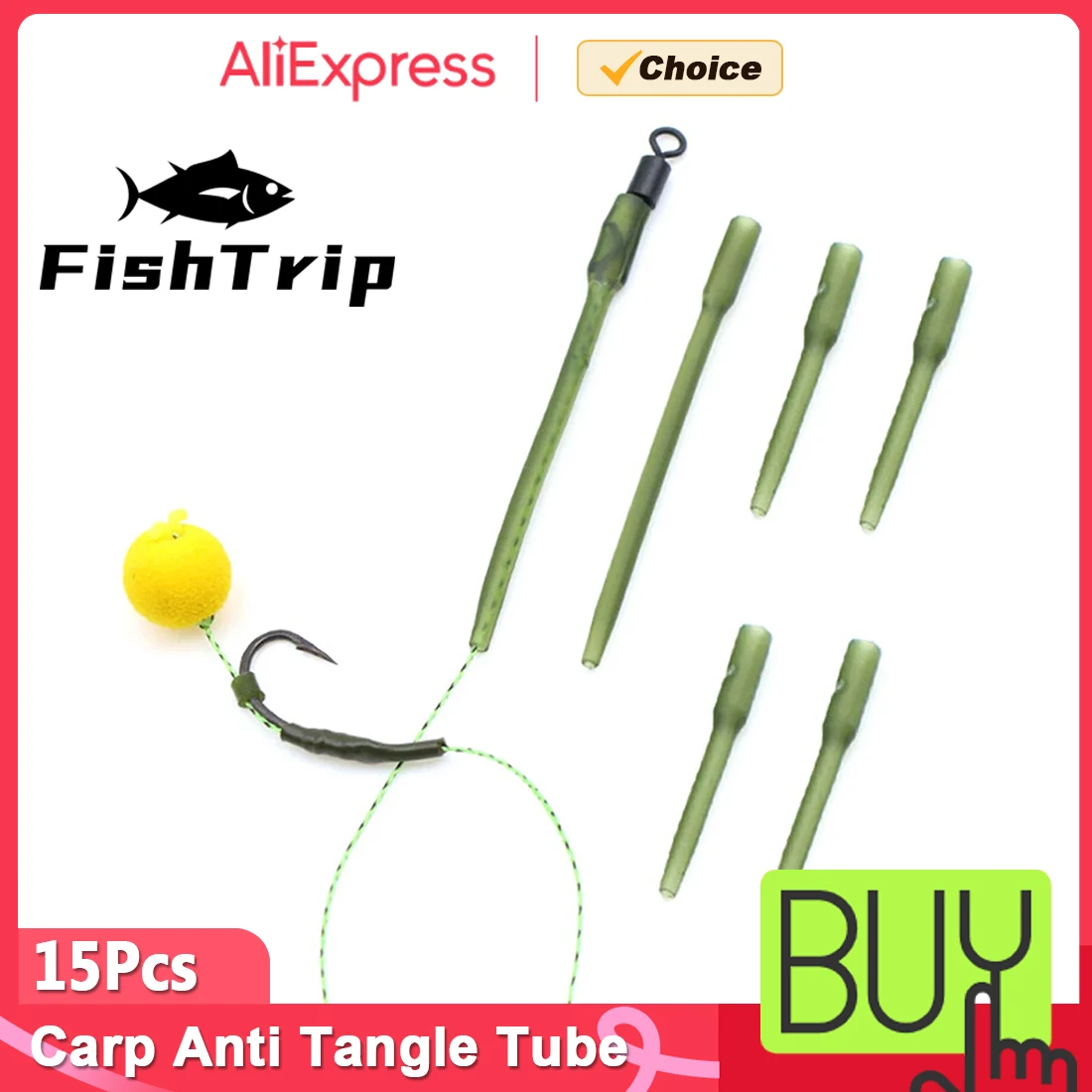 FishTrip 15Pcs Carp Anti Tangl - Fishing Equipment List review and price