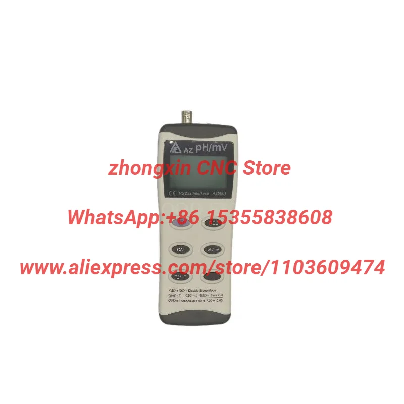 AZ-8601 PH Meter Tester Range AZ8601 0.00 ~ 14.00 Portable Water Quality Tester