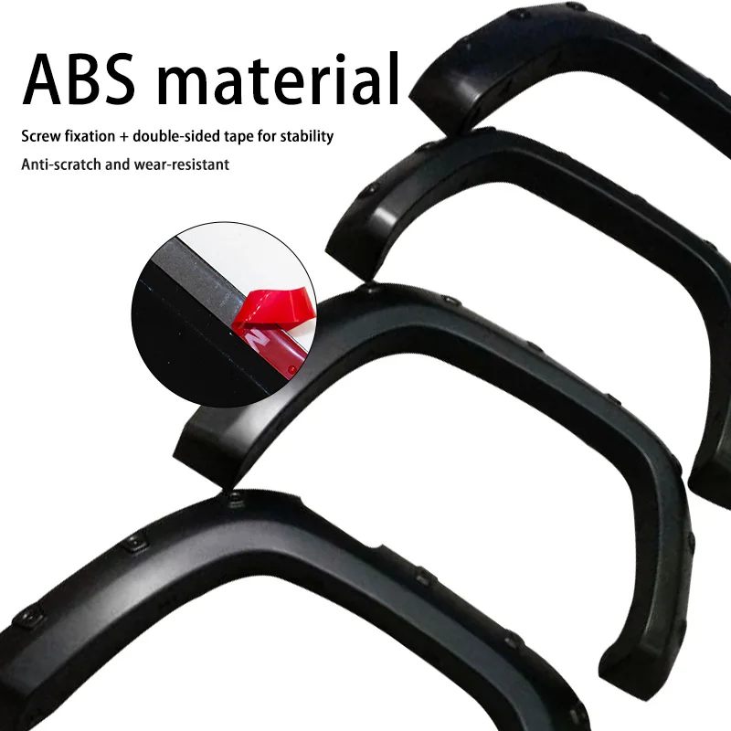 

Modification Low Price 4X4 Pickup Fender Flare Pocket Style Wheel Arch Extensions for Vw Amarok 2012-2021