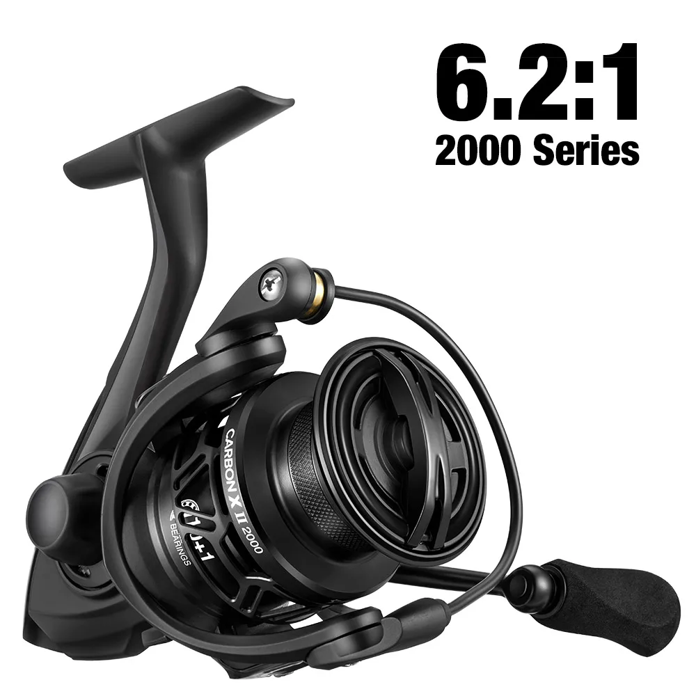 Piscifun カーボン X II スピニングリール 最大ドラグ力 10kg 超軽量