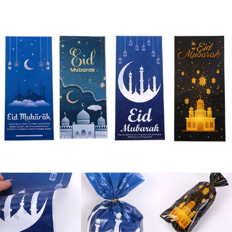 Impressive Eid Cookie Bag for Memorable Gift Wrap Bag for Festival Gift DropShip