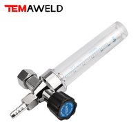 G3/8 Thread 6mm  CO2 Gas Regulator  Argon Gauge Reducer Flowmeter  Mig Welding Gas Regulator Valves Welding Accessory