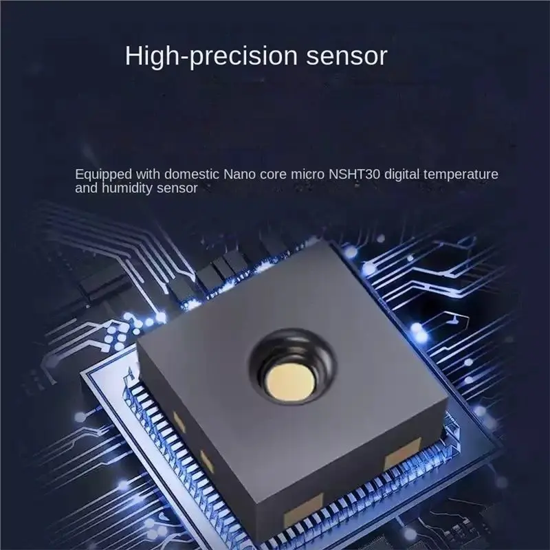 EYFL-NSHT30 Dual Probe Temperature Humidity Sensor High-Precision Digital Thermometer Hygrometer For Pet Incubation Breeding