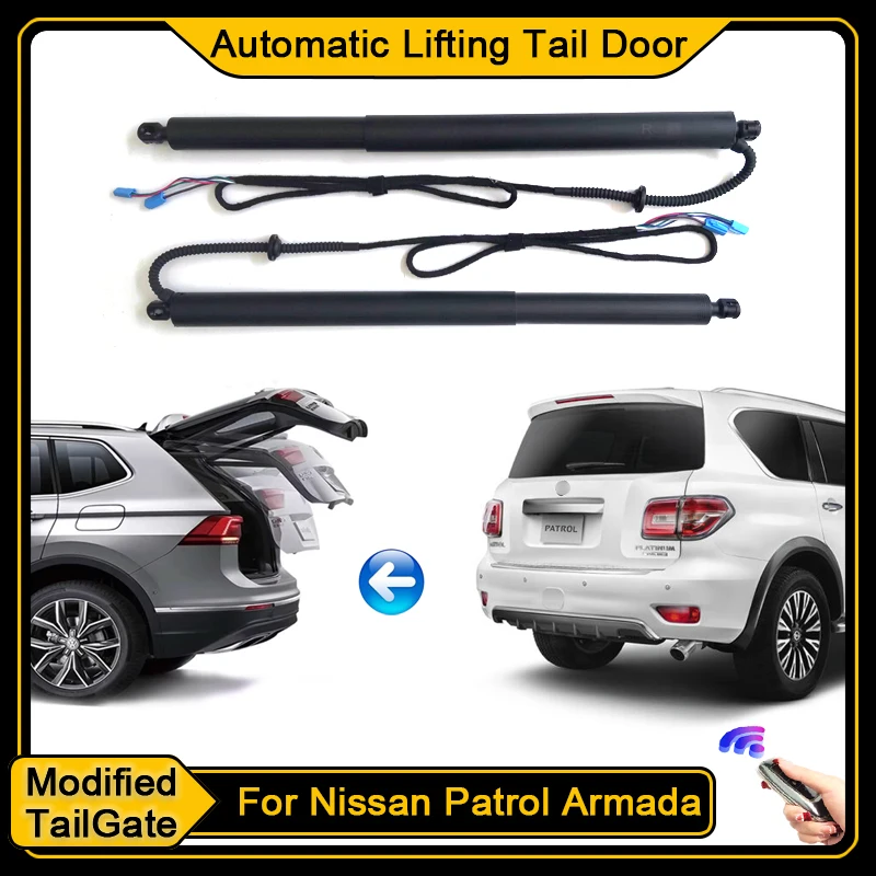 For Nissan Patrol Armada Y62 2010~2024 Car Electric Tailgate Tail Gate Strut Vehicle Power Rear Door Lift System Kit for Trunk