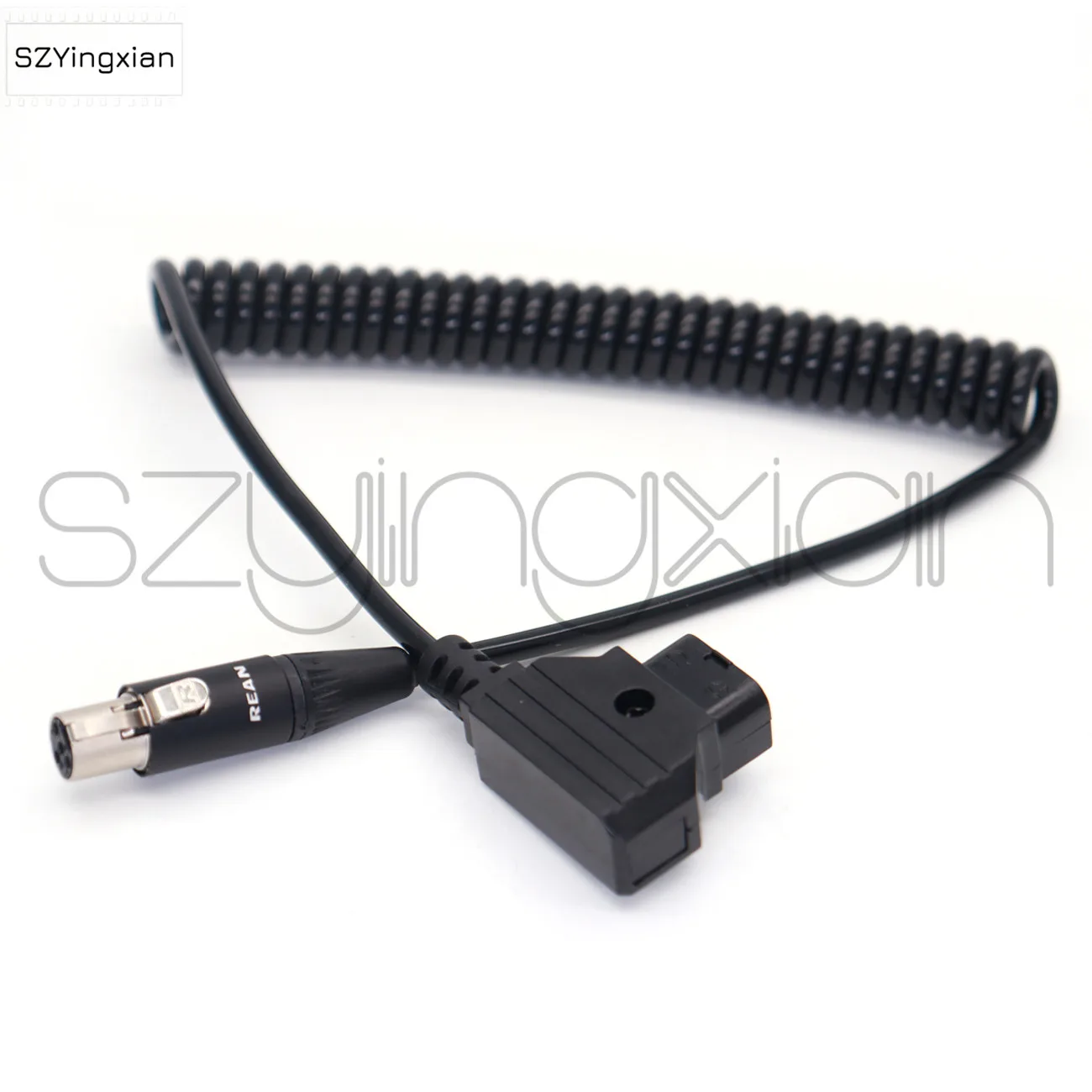 Tvlogic 058/056/055 Monitor Power Cable, D-TAP to TA4F mini XLR 4-pin Female