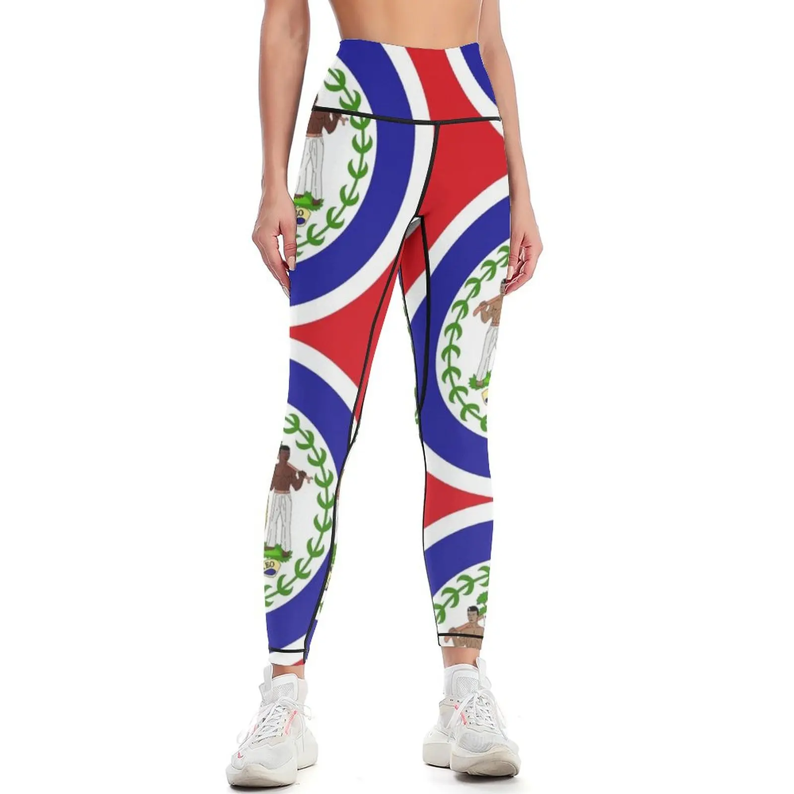 

Belize Flag Gifts, Stickers & Products Leggings legging push up sports for leggins push up woman sports for gym Womens Leggings