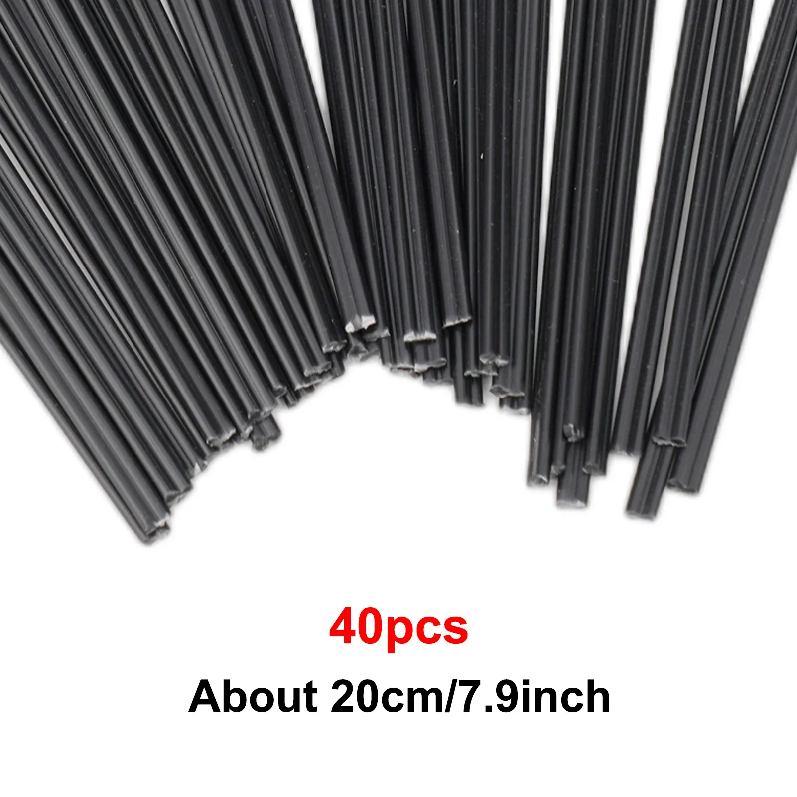 Welder Black PP Welding Rods Welding 200mm 40pcs Black For Car PP PP Rod For Welding Repair Rods Tool Hot Sale Protable Useful