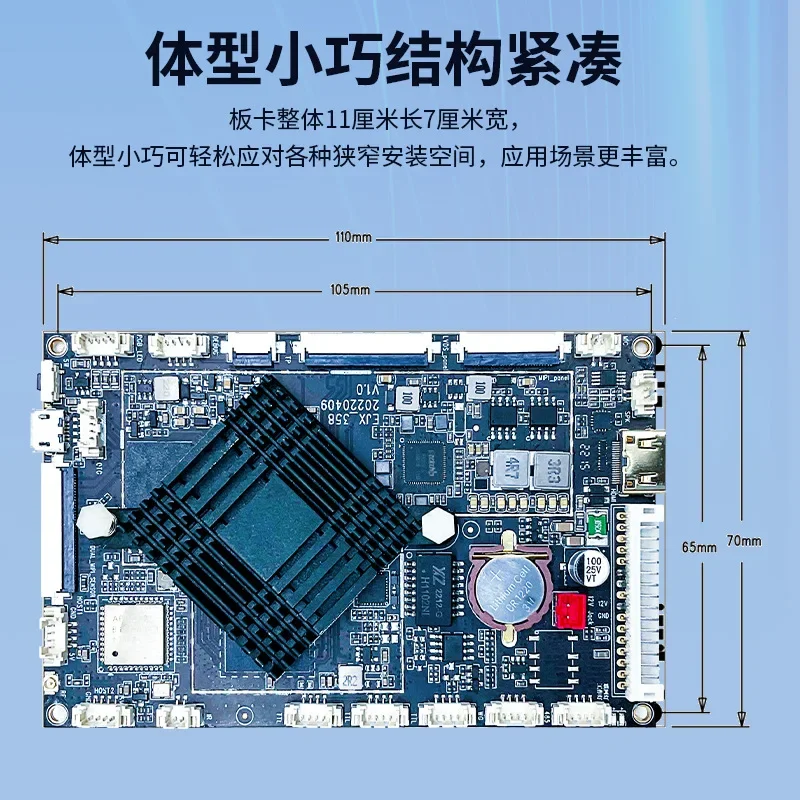 Picture 4: RK3568 Android AI main board facial recognition robot neural networks