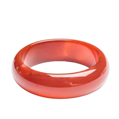 jewelry natural agate chalcedony red 54-64mm bracelet elegant princess jewelry gift best mother for girlfriend