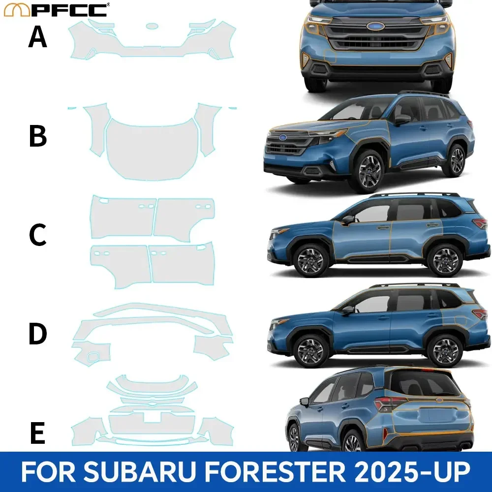 TPU Paint Protection Film Car Body Pre-cut Clear PPF Invisible Anti-scratch Resistant Self-adhesive