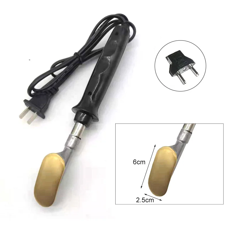 220V Electric Soldering Iron 20 Rods Plastic Welding Machine Smoothing Tool Plastic Crack Repair Spatula For Car Bumper Repair