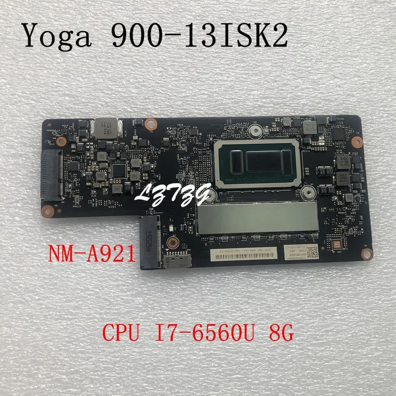 

NM-A921 для Lenovo Ideapad Yoga 900-13ISK2, материнская плата для ноутбука с процессором I7-6560U RAM 8G/16G FRU 5B20L34661 5B20L34665