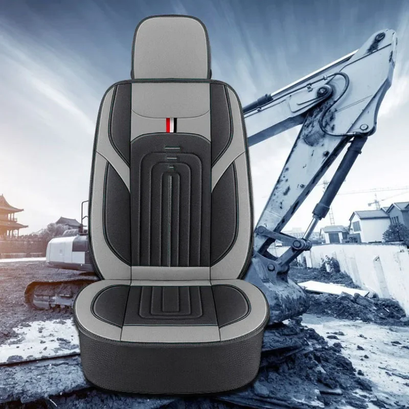 Car Digger Excavator Seat Cover Cushion Flax Wear-resistan Protector For KOMATSU HITACHI DOOSAN CAT JCB LGCE Liugong Shanmon