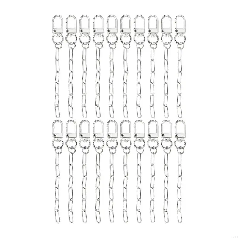  Multipurpose Alloy Keychain Components For Creative Jewelry And Accessories