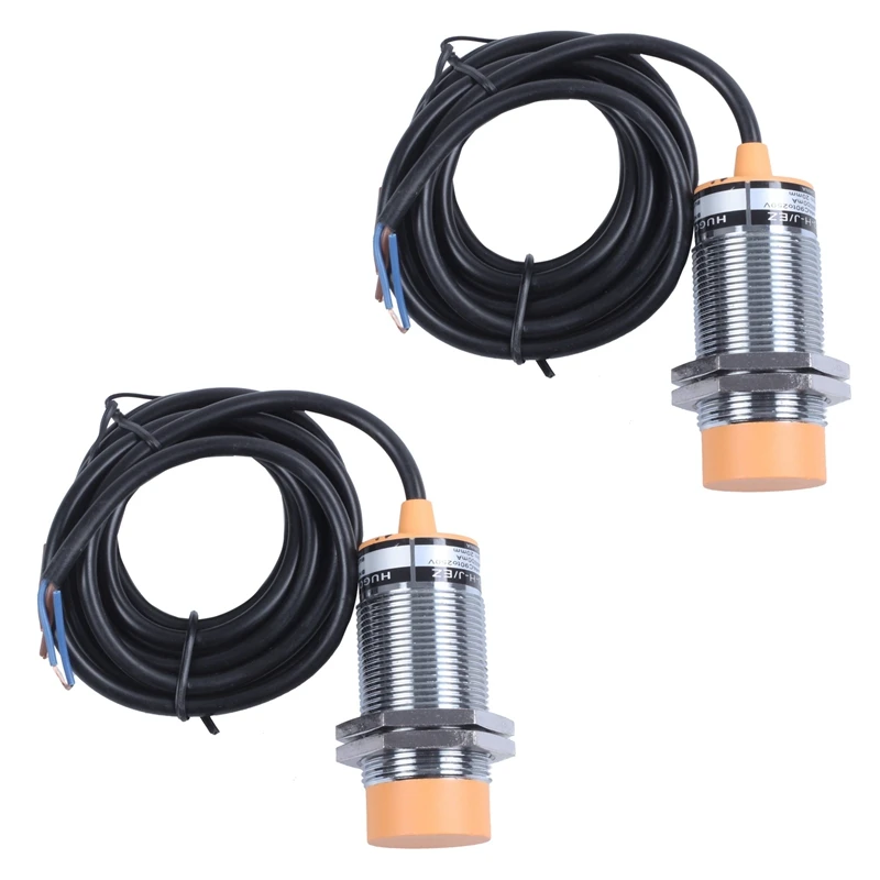 2X LJC30A3-H-J/EZ AC 90-250V NO 2-Wire Capacitance Proximity Sensor Switch Detector 0-20Mm