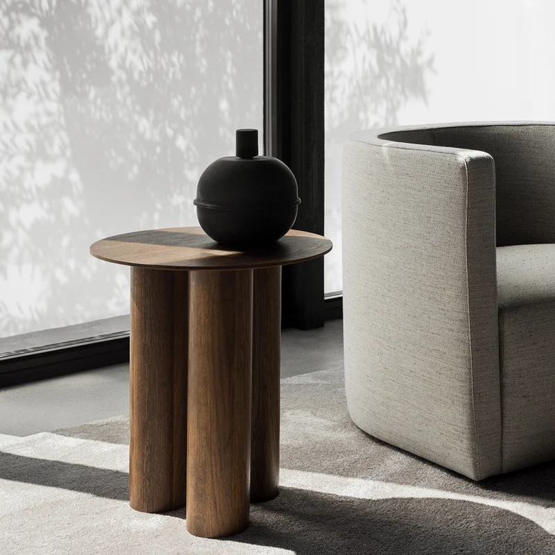 

Minimalist Aesthetic Coffee Table Nordic Luxury Modern Bedroom Side Table Italian Round Standing Couchtisch Home Furniture