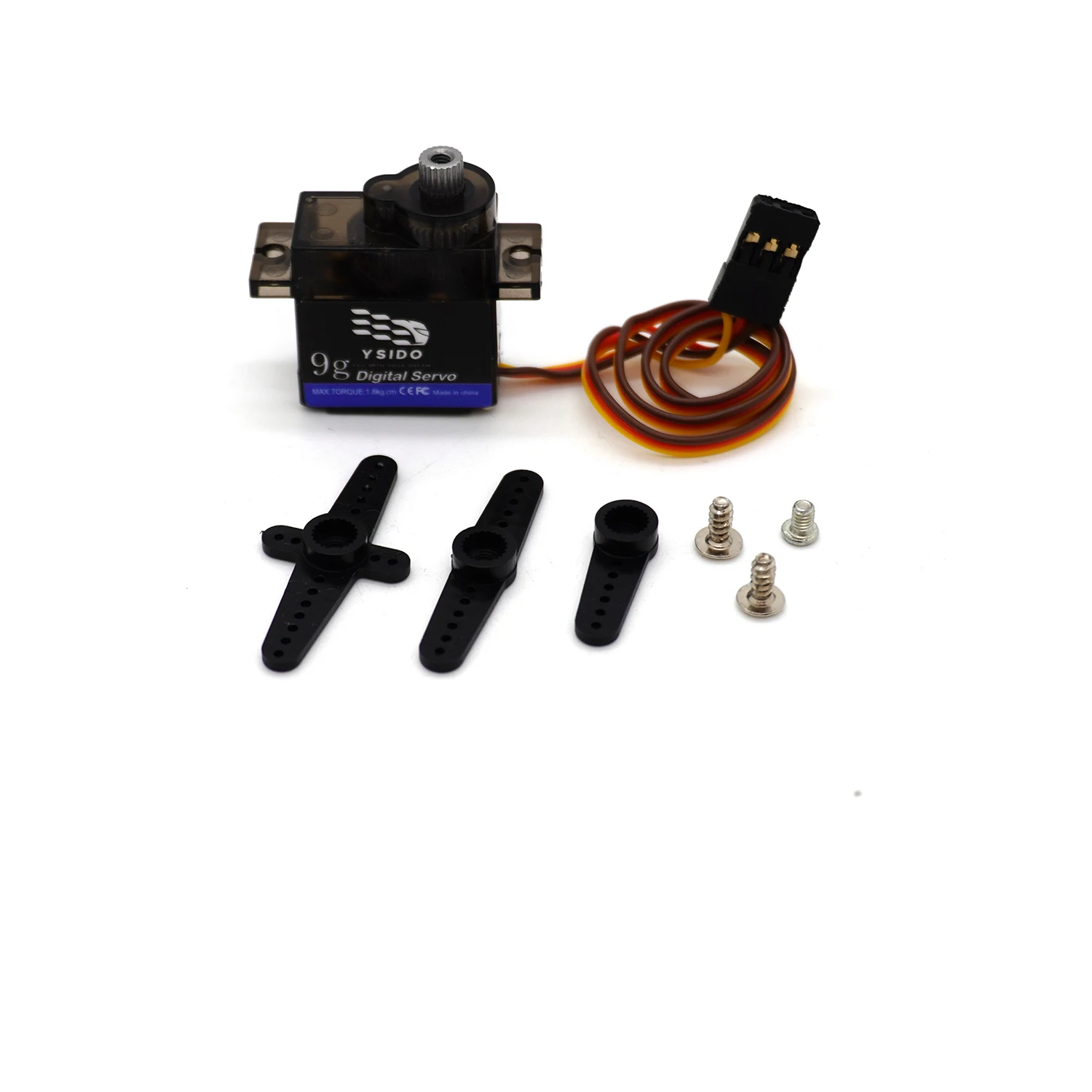 Mini-Servo mit hohem Drehmoment SG90, 9 g, digitales Servo, Metallgetriebe 180 °   360 °   für RC Modell Flugzeug Hubschrauber Starrflügel Auto Roboterarm Teil