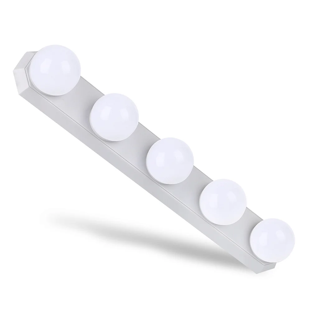 

Led Makeup Mirror Usb Powered 10 Brightness 3 Color Adjustable Suction Cup Lamp For Eyeliner Mascara Grooming