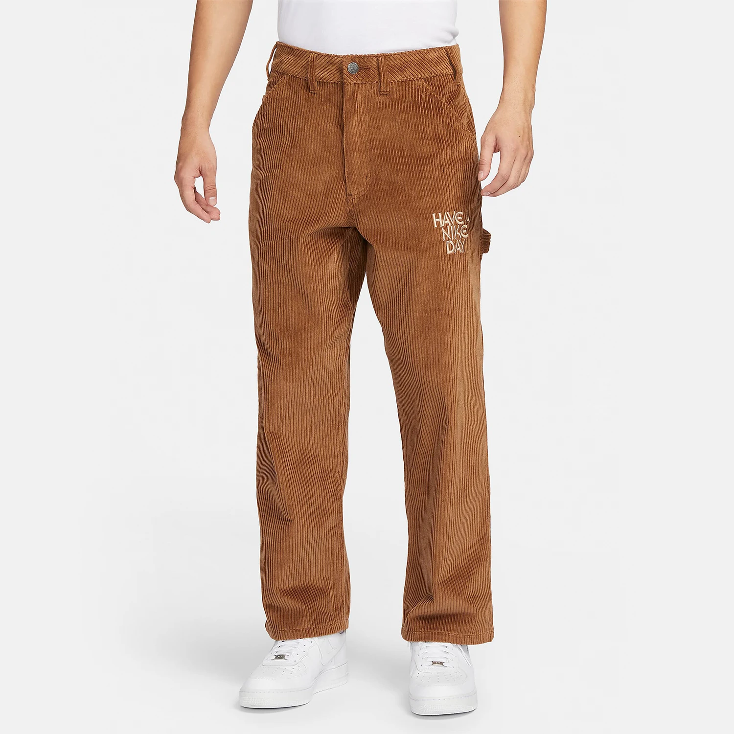 

Nike genuine New Men's Casual Sport Retro Loose Straight Leg Pants HF0354-281