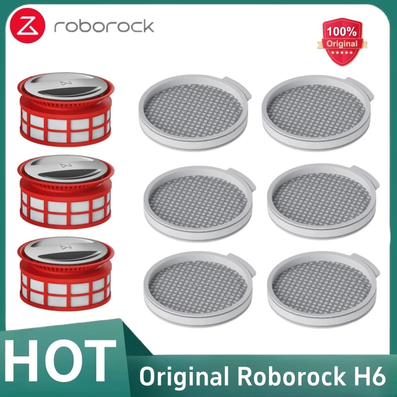 Original Roborock H6 Accessory Filter Optional for Handheld Cordless Vacuum Cleaner Spare Parts