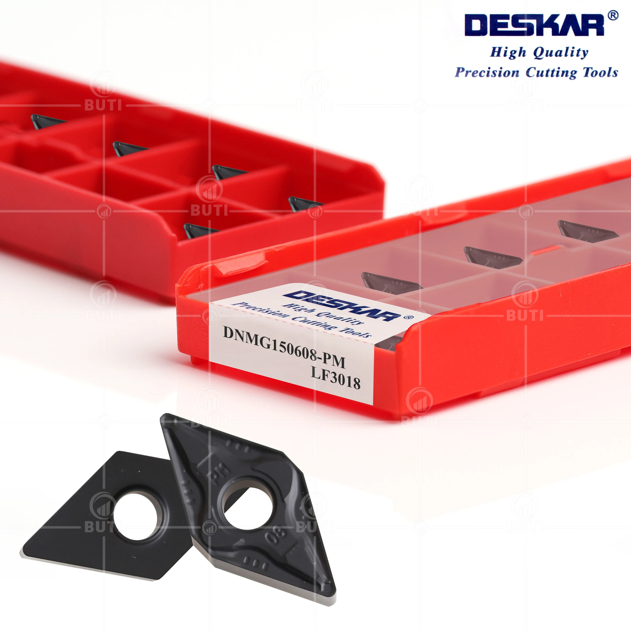 

DESKAR 100% Original DNMA150408 LF3018 DNMG150608-PM LF9118 External Turning Tools Blade CNC Lathe Cutter Cutting Carbide Insert